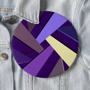 Abstrakte geometrische Form 5 Button