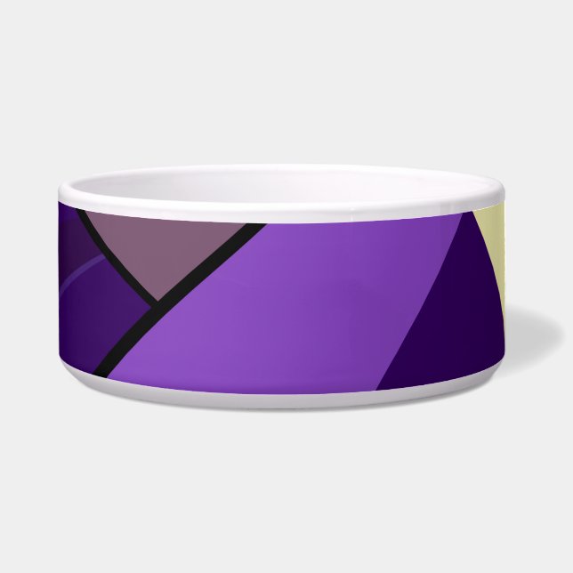 Abstrakte geometrische Form 5 Napf (Vorderseite)