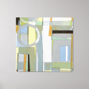 Abstrakte geometrische Formen Leinwanddruck