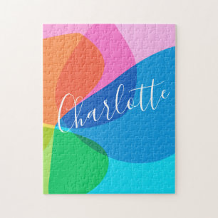 Abstrakte geometrische Formen   PERSONALISIERT  Puzzle