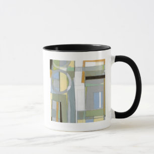 Abstrakte geometrische Formen Tasse