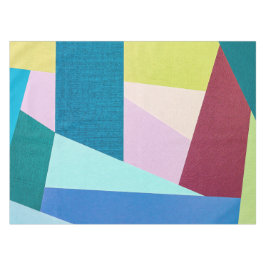 Abstrakte geometrische Formen Textile Muster | Tischdecke