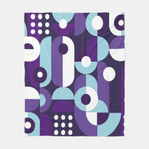 Abstrakte geometrische Formenabstrakt,Kunst,Kunstw Fleecedecke