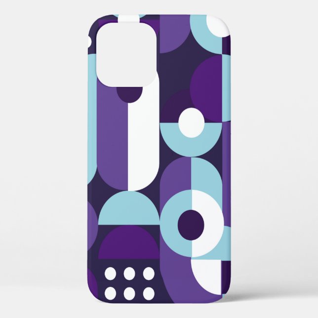 Abstrakte geometrische Formsabstraktion, Kunst, Ku Case-Mate iPhone Hülle (Rückseite)