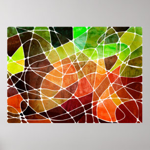 abstrakte geometrische Grunge Hintergrundabstract, Poster