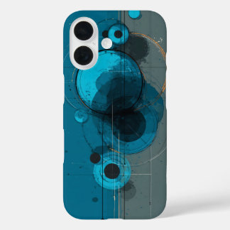 Abstrakte geometrische Kunstwerke iPhone 16 Hülle