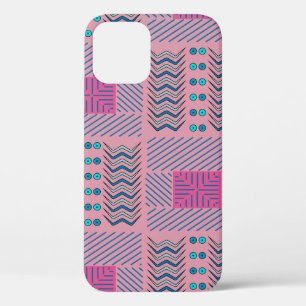 Abstrakte geometrische Linien und Formen  Case-Mate iPhone Hülle