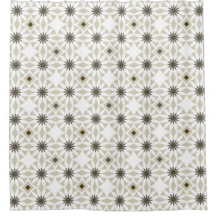 Abstrakte geometrische Muster Duschvorhang