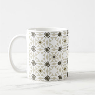 Abstrakte geometrische Muster Kaffeetasse