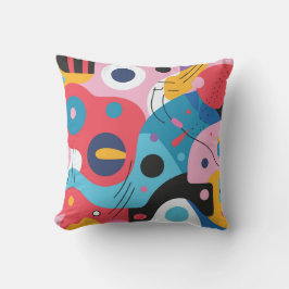 Abstrakte geometrische Muster Kissen