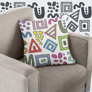 Abstrakte geometrische Muster moderner Designs Kissen