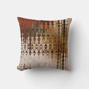 abstrakte, geometrische Schnittfläche Kissen