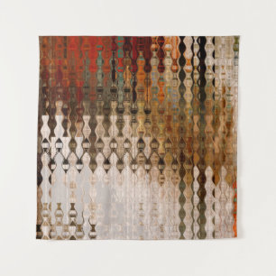 abstrakte, geometrische Schnittfläche Wandteppich