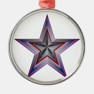 abstrakte geometrische Starkunst Ornament Aus Metall