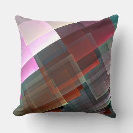 Abstrakte geometrische, texturierte Dekoration Kissen