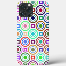 Abstrakte geometrische Zirkel Case-Mate iPhone Hülle