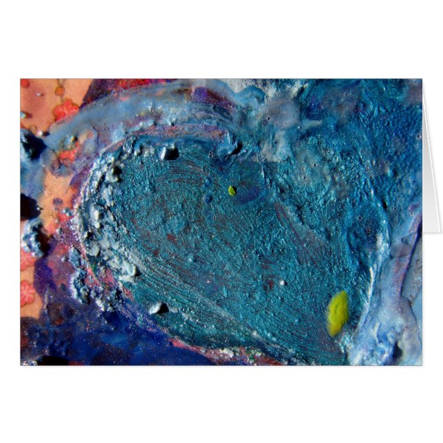 Abstrakte geschmolzene Crayon Collage (Vorderseite (Horizontal))