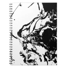 Abstrakte Gesichter Incidental Art Spiral Notebook Notizblock