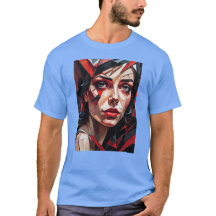 Abstrakte Gesichtshaut aus weiblichem Glas