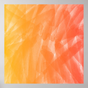 Abstrakte Gestaltung der Wasserfarben Poster