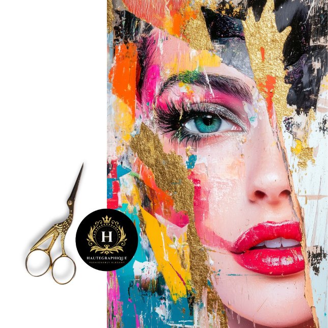 Abstrakte Gildenresilienz Art Decoupage Seidenpapier (Von Creator hochgeladen)