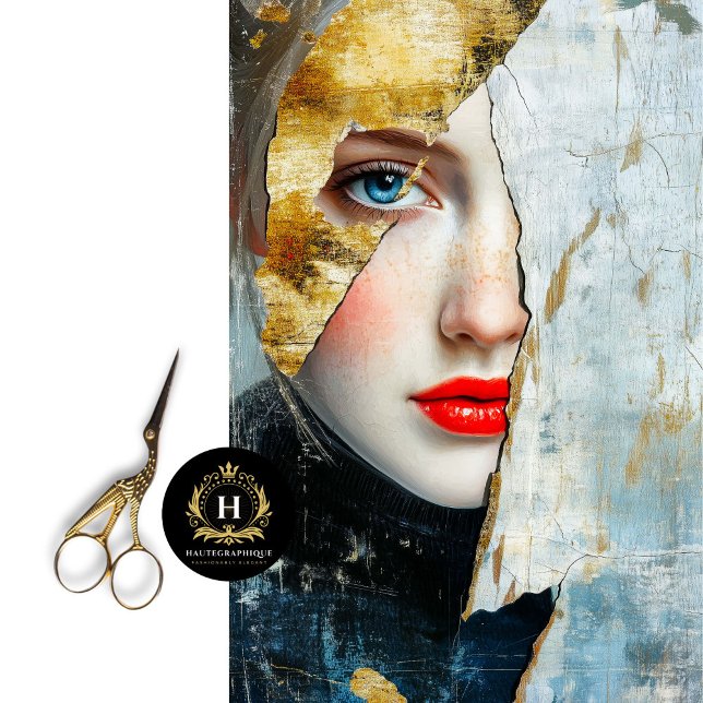 Abstrakte Gildenresilienz Art Decoupage Seidenpapier (Von Creator hochgeladen)