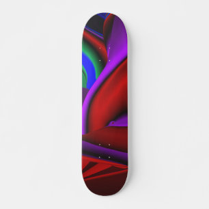 Abstrakte Girl Old School Skateboard