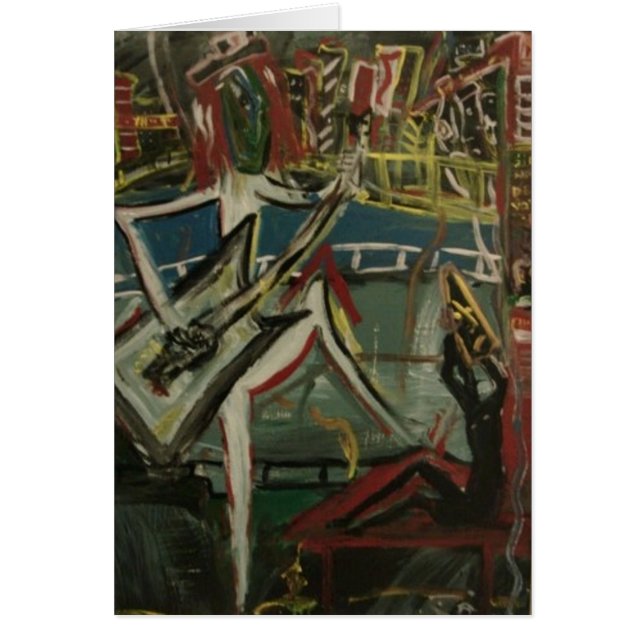 Abstrakte Gitarrist (Vorne)