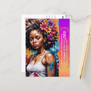 Abstrakte Glaubensgemeinde 31 30 Postkarte