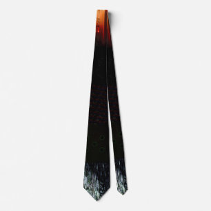 Abstrakte Glitch-Art-Digitale Verzerrung Gitter Krawatte
