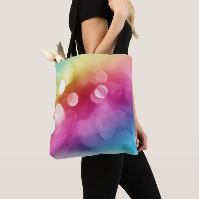 Abstrakte Glow Tote Bag (Von Nahem)