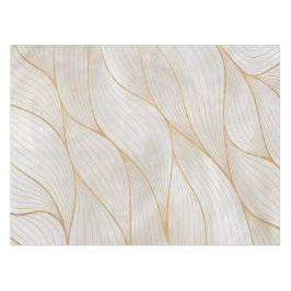 Abstrakte Gold Blätter Artwork | Tablecloth Tischdecke