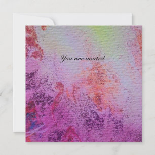 ABSTRAKTE GOLD MAGICS WIRTSCHAFTS Eis lila rosa Fu Einladung