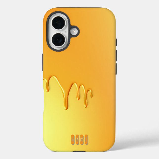Abstrakte goldene Flüssigladung Case-Mate iPhone Hülle (Rückseite)
