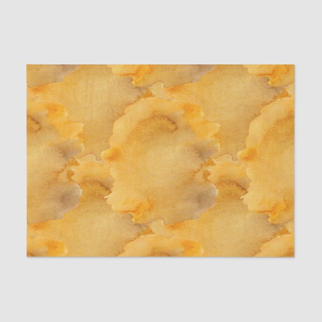 ABSTRAKTE GOLDSCHADE SEIDENPAPIER (Vorderseite)