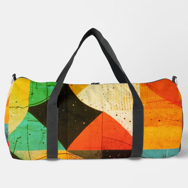 Abstrakte Grafiken Duffle Bag (Vorderseite)