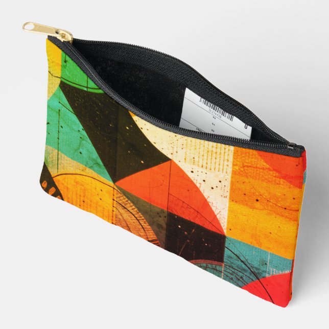Abstrakte Grafiken Zubehörtasche (Offen)