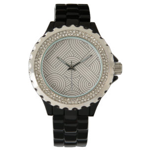 Abstrakte Grenze Armbanduhr
