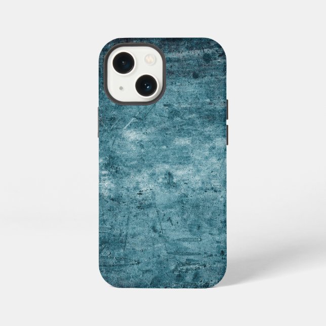 Abstrakte Grundierung iPhone Hülle (Rückseite)