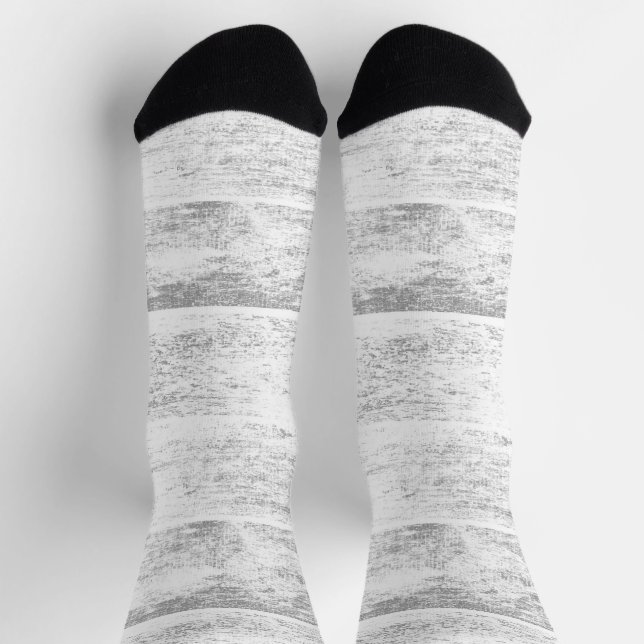 Abstrakte Grundierung Socken (Oben)