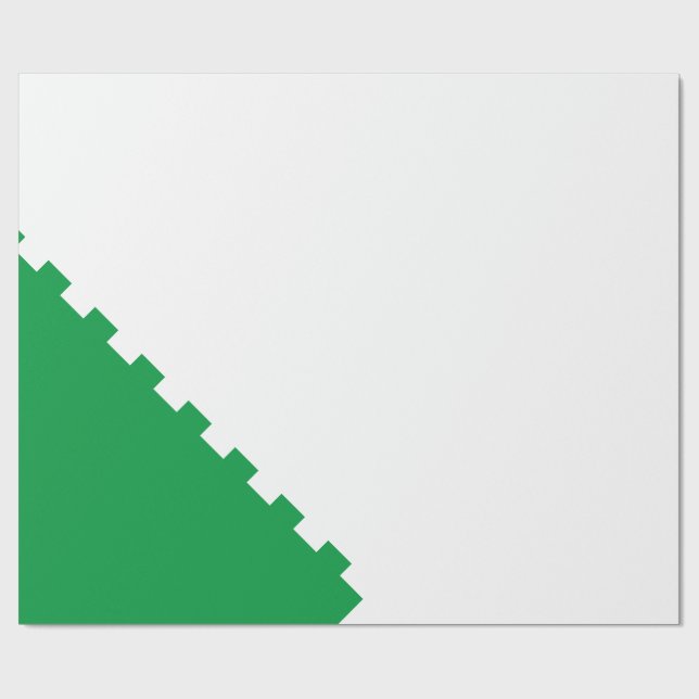 Abstrakte, grüne, tropische Leaf-Muster Kunst Geschenkpapier (Flach)