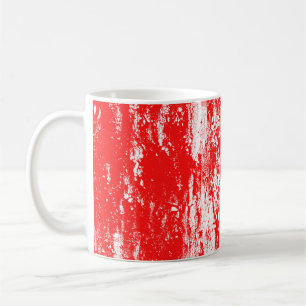 Abstrakte Grunge-Illustration mit Tinteneffekt Kaffeetasse