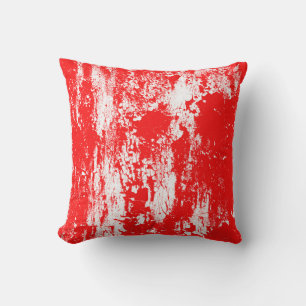 Abstrakte Grunge-Illustration Tintenpinsel-Effekt Kissen