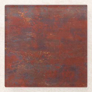 Abstrakte grunge rostige Textur: realistisches Stu Glasuntersetzer