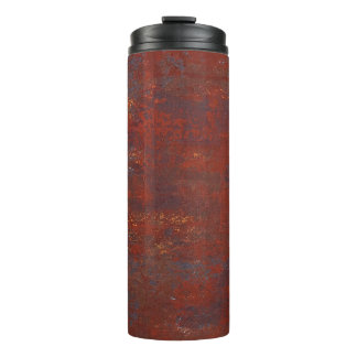 Abstrakte grunge rostige Textur: realistisches Stu Thermosbecher