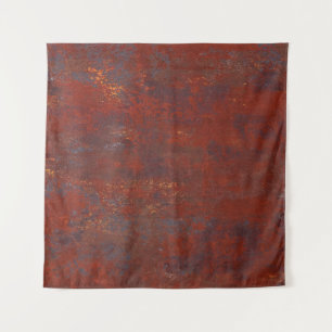 Abstrakte grunge rostige Textur: realistisches Stu Wandteppich
