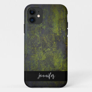 Abstrakte Grunge-Textur mit individuellem Namen Case-Mate iPhone Hülle