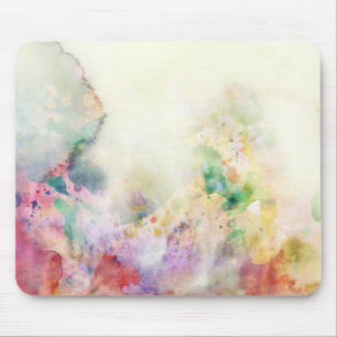Abstrakte Grunge-Textur mit Wasserfarbe Mousepad