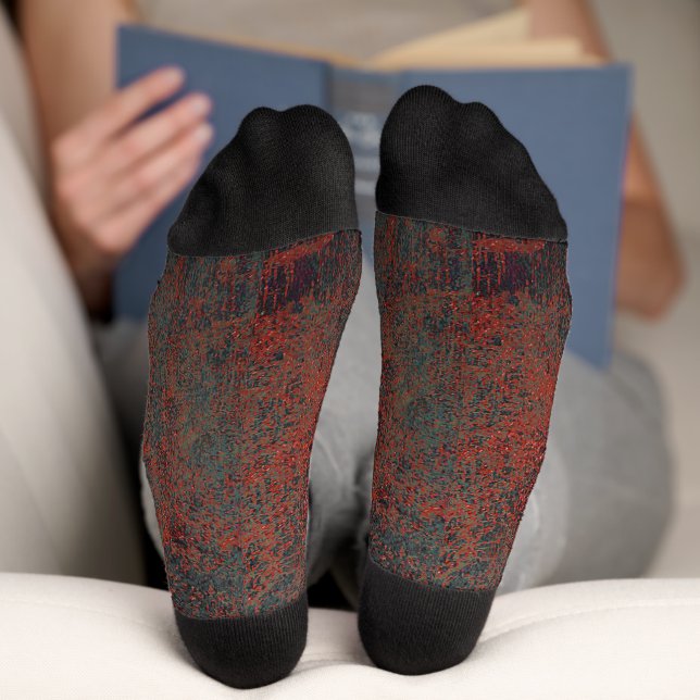 Abstrakte Grunge-Textur Socken (Unterseite)