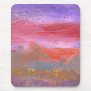 Abstrakte - Guash - reizende Wiesen 1 von 2 Mousepad